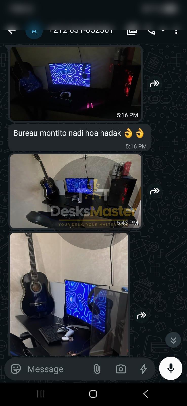 Avis client DesksMaster