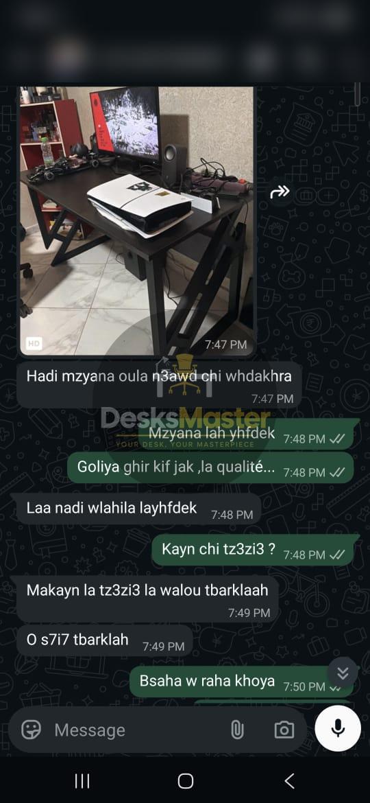Avis client DesksMaster